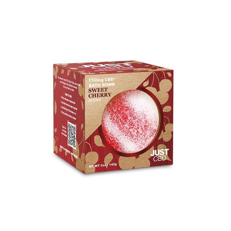 BOMBE DE BAIN CERISE - CBD